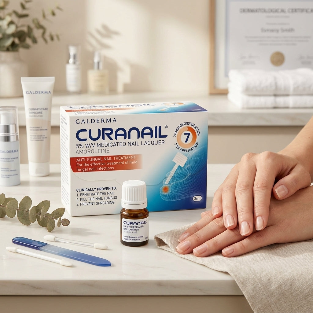 Curanail 5% Anti-Fungal Nail Treatment Amorolfine 3ml