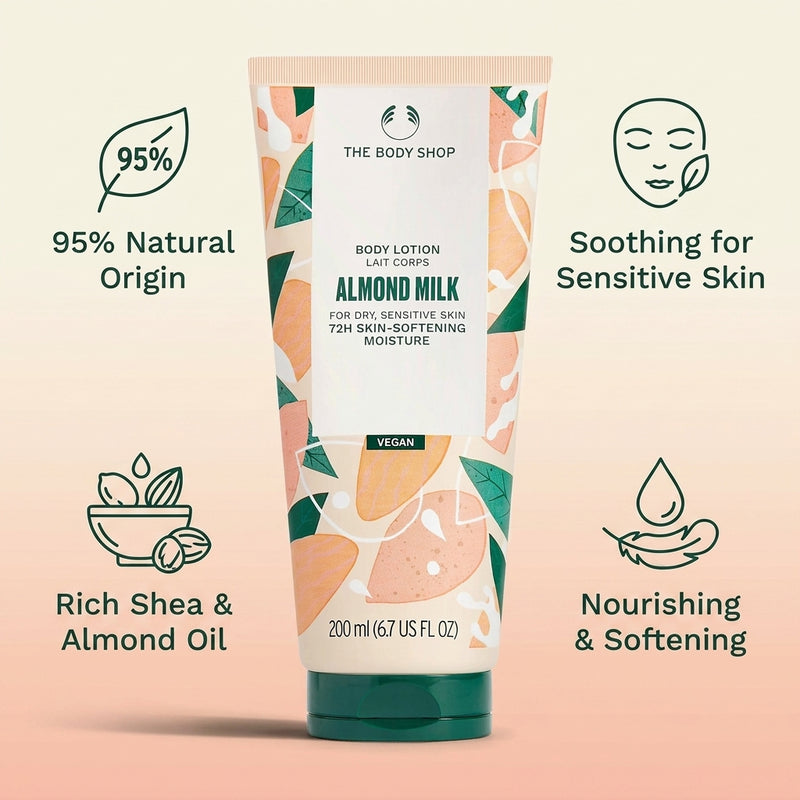 Body Shop Almond Milk 200ml