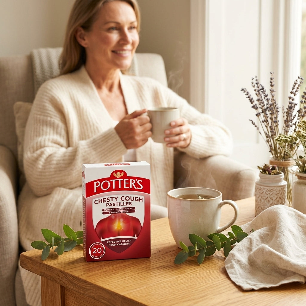 Potter's Chesty Cough Non-Drowsy 20 Pastilles