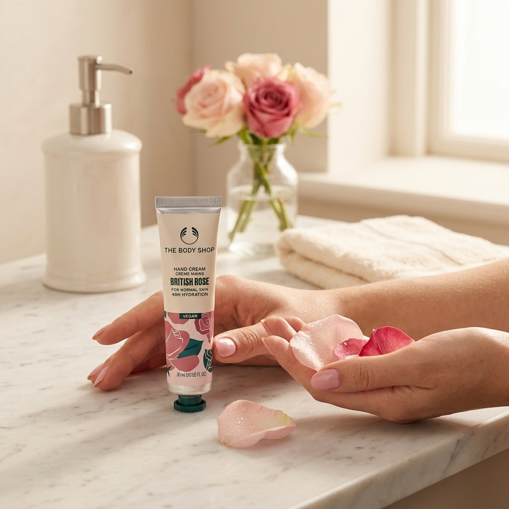 The Body Shop Hand Cream British Rose 30ml