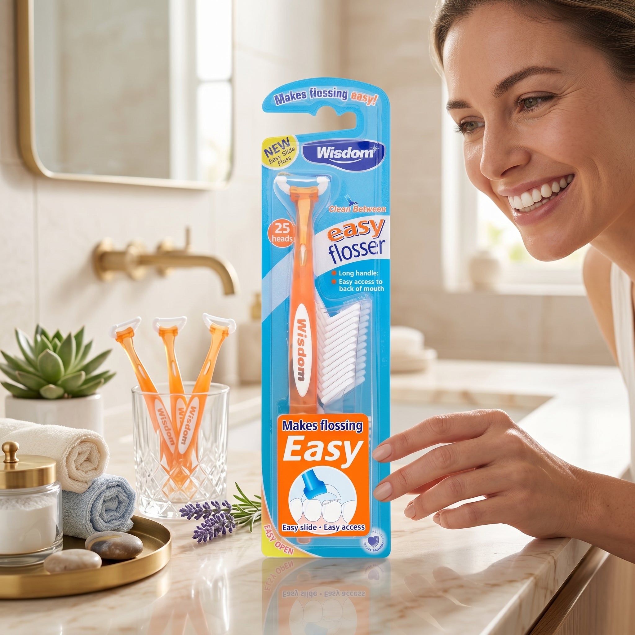 Wisdom Clean Between Easy Flosser