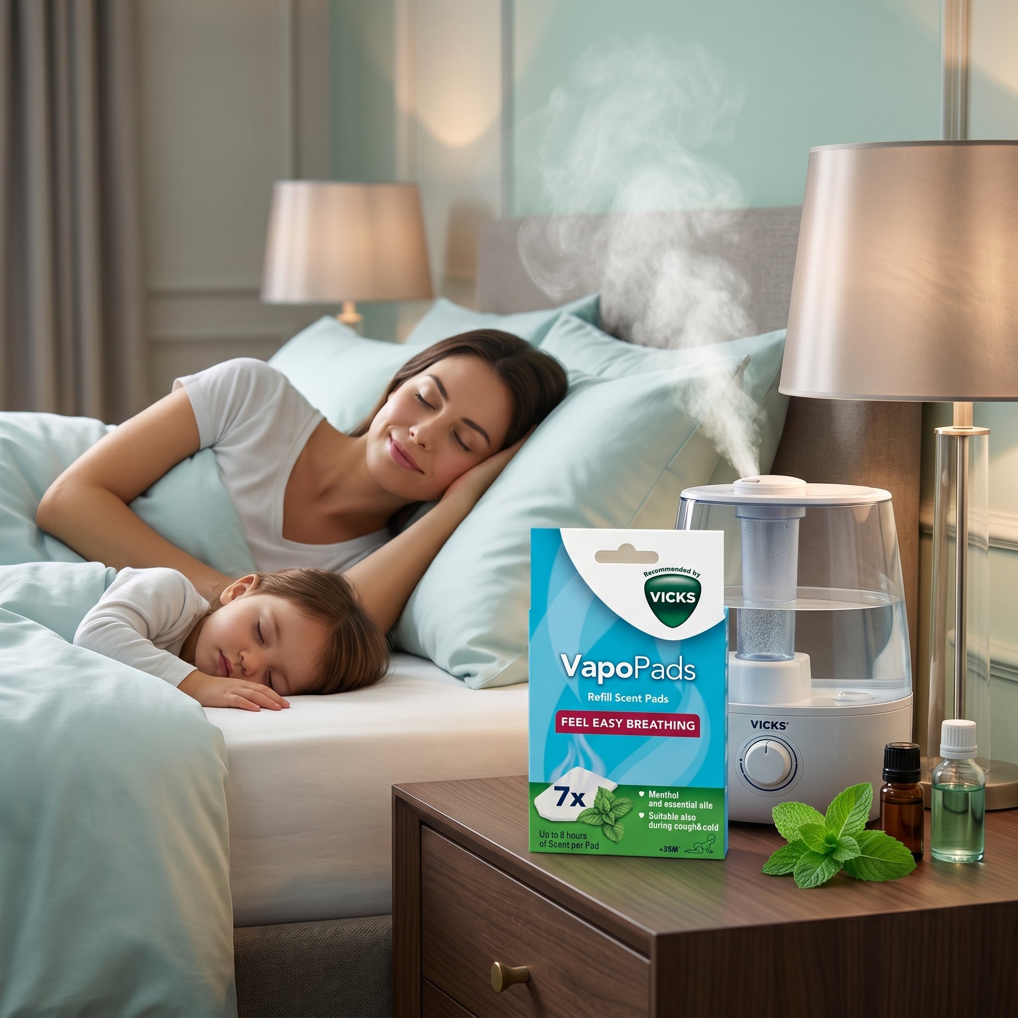 Vicks VapoPads Menthol Scented Refills 7Pads