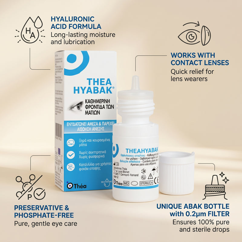Thea Hyabak 0.15% Eye Drops 10ml