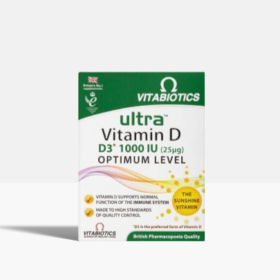 Vitabiotics Ultra Vitamin D3 Tablets [96s] Vitabiotics