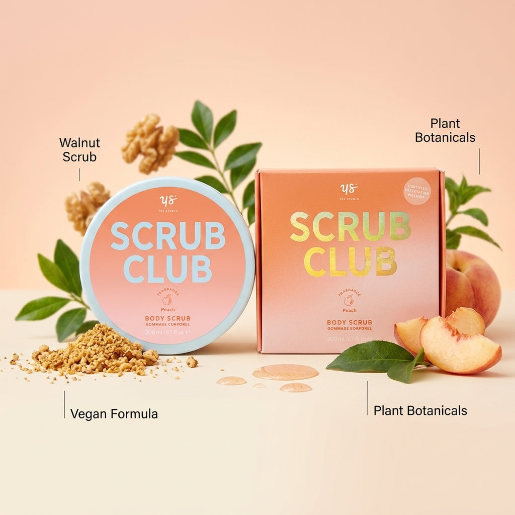 Yes Studio body scrub club  200ml