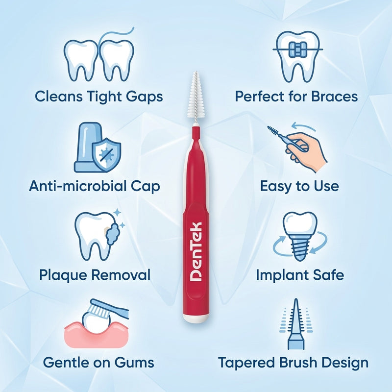 Dentek Interdental Brushes 0.5mm ISO 2