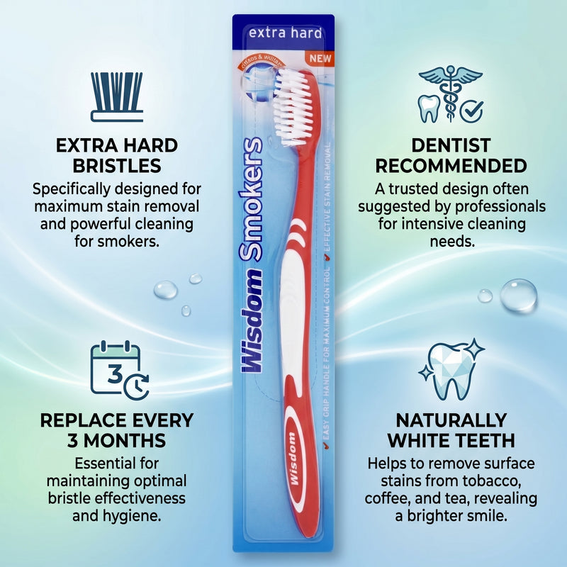 Wisdom Extra Hard Toothbrush