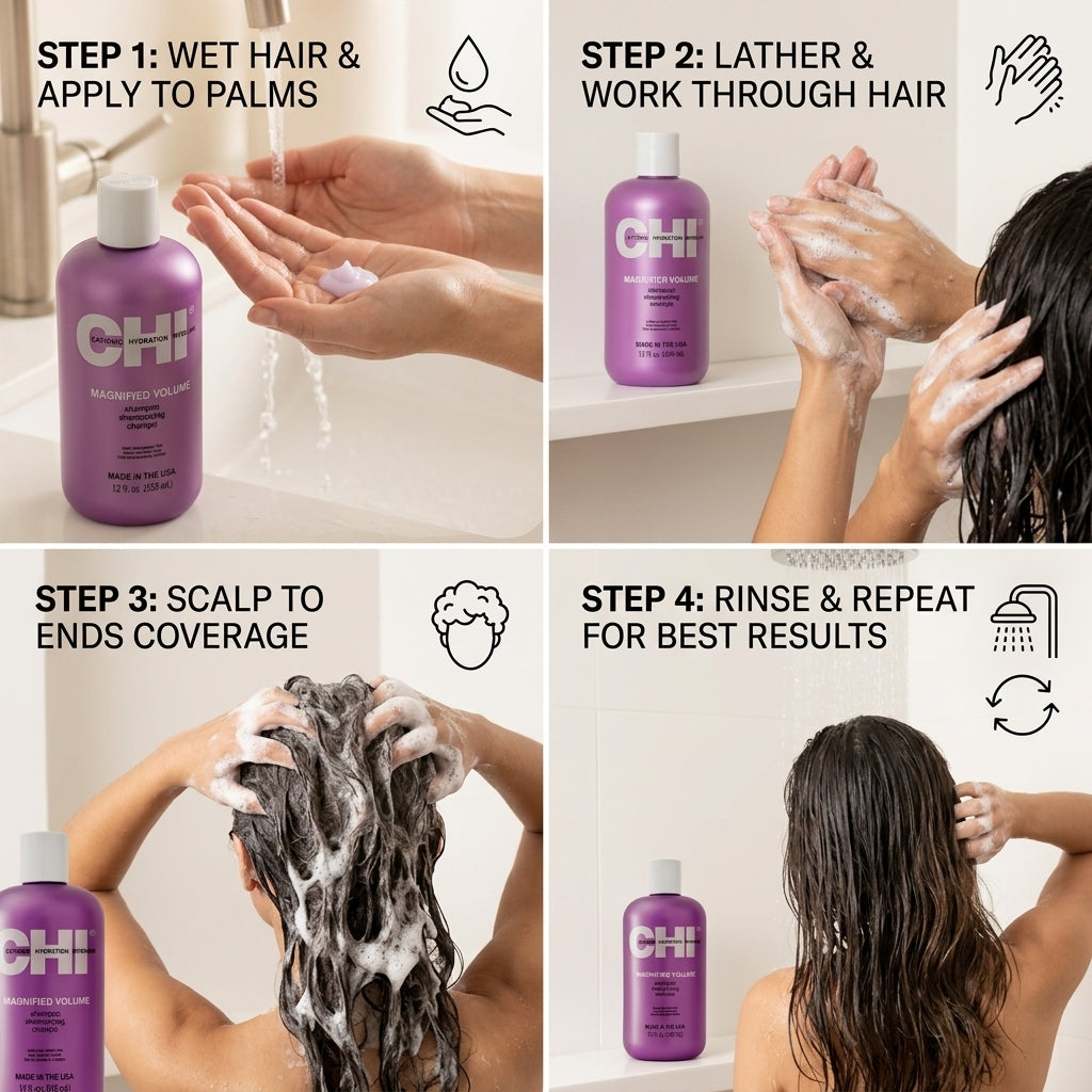 CHI MAGNIFIED VOLUME SHAMPOO 355ML