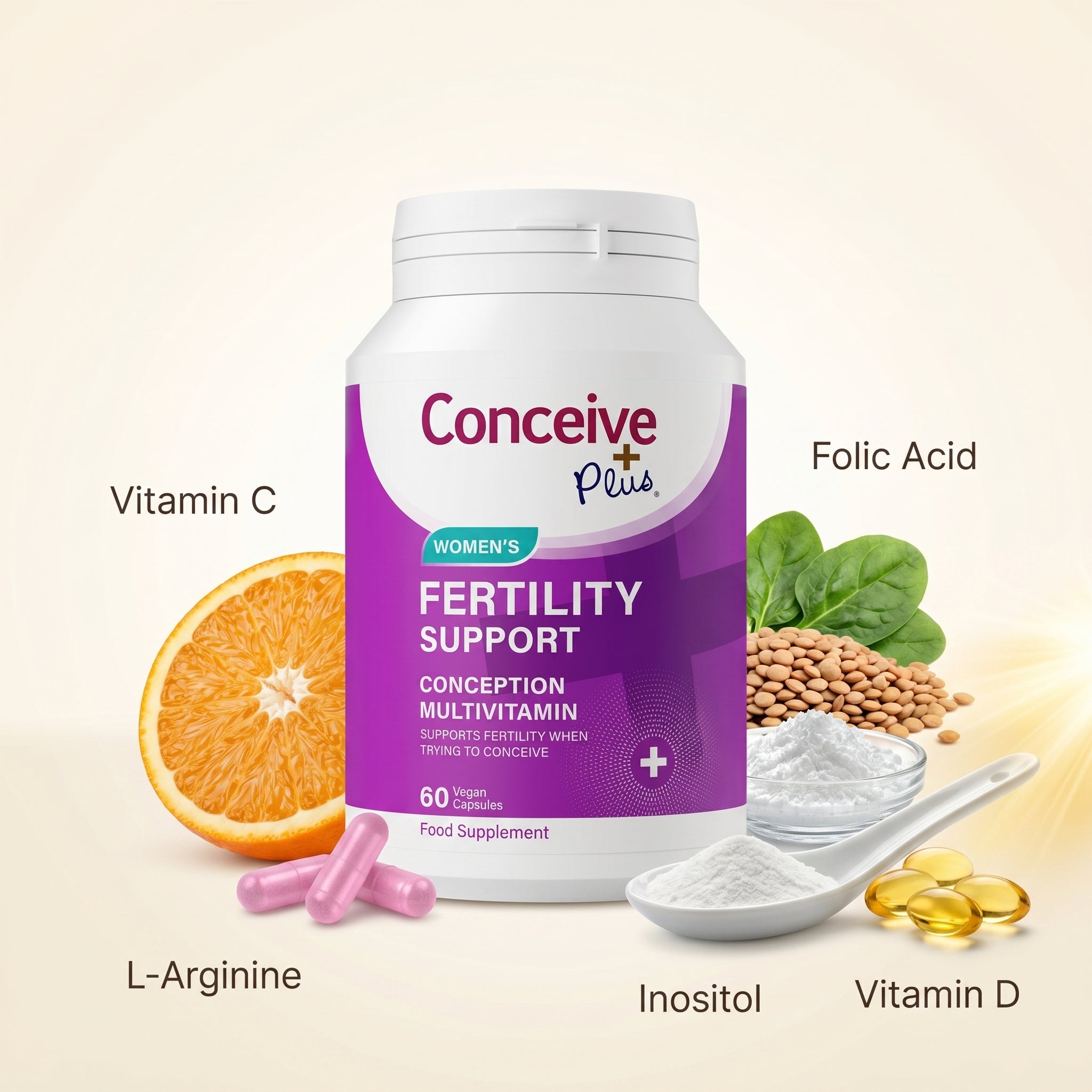 Conceive Plus Women Fertility Support 60 Tablets