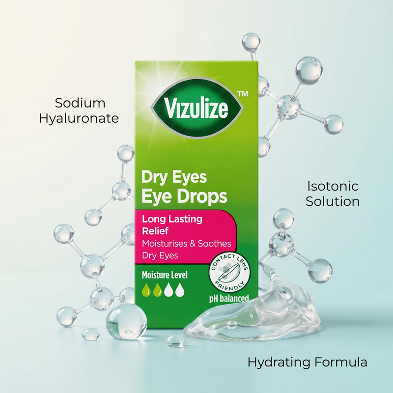 Vizulize Dry Eyes Eye Drops 10ml