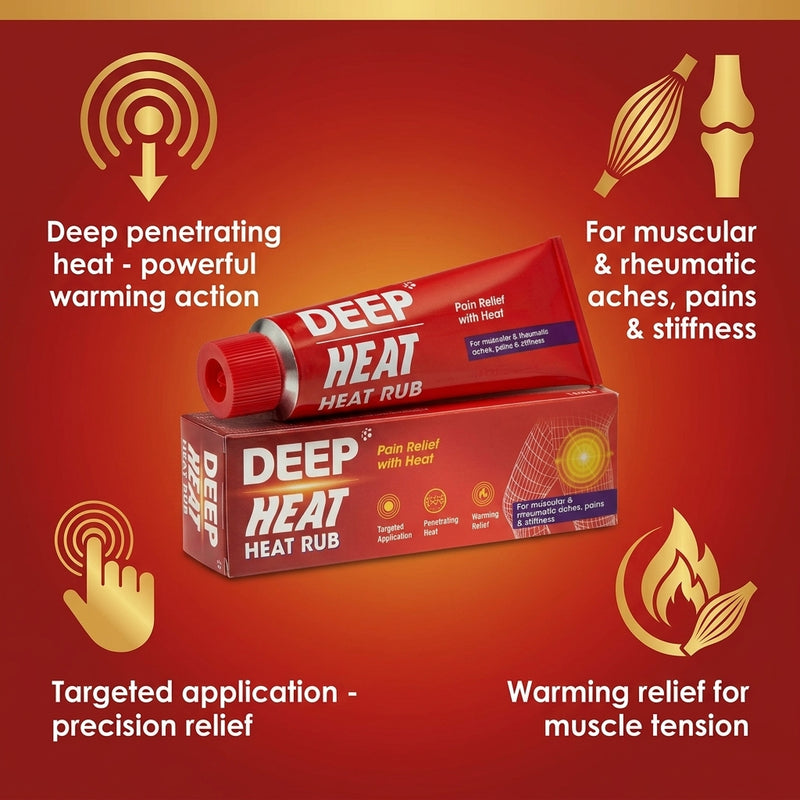 Deep Heat Heat Rub 100g