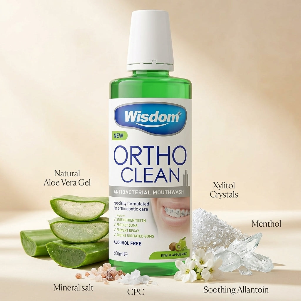 Wisdom Ortho Clean Mouthwash (500ml)