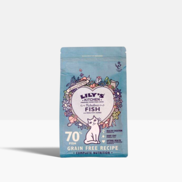 Lilys/K Fabulous Fish Complete For Cats [800g x 4] Lilys Kitchen