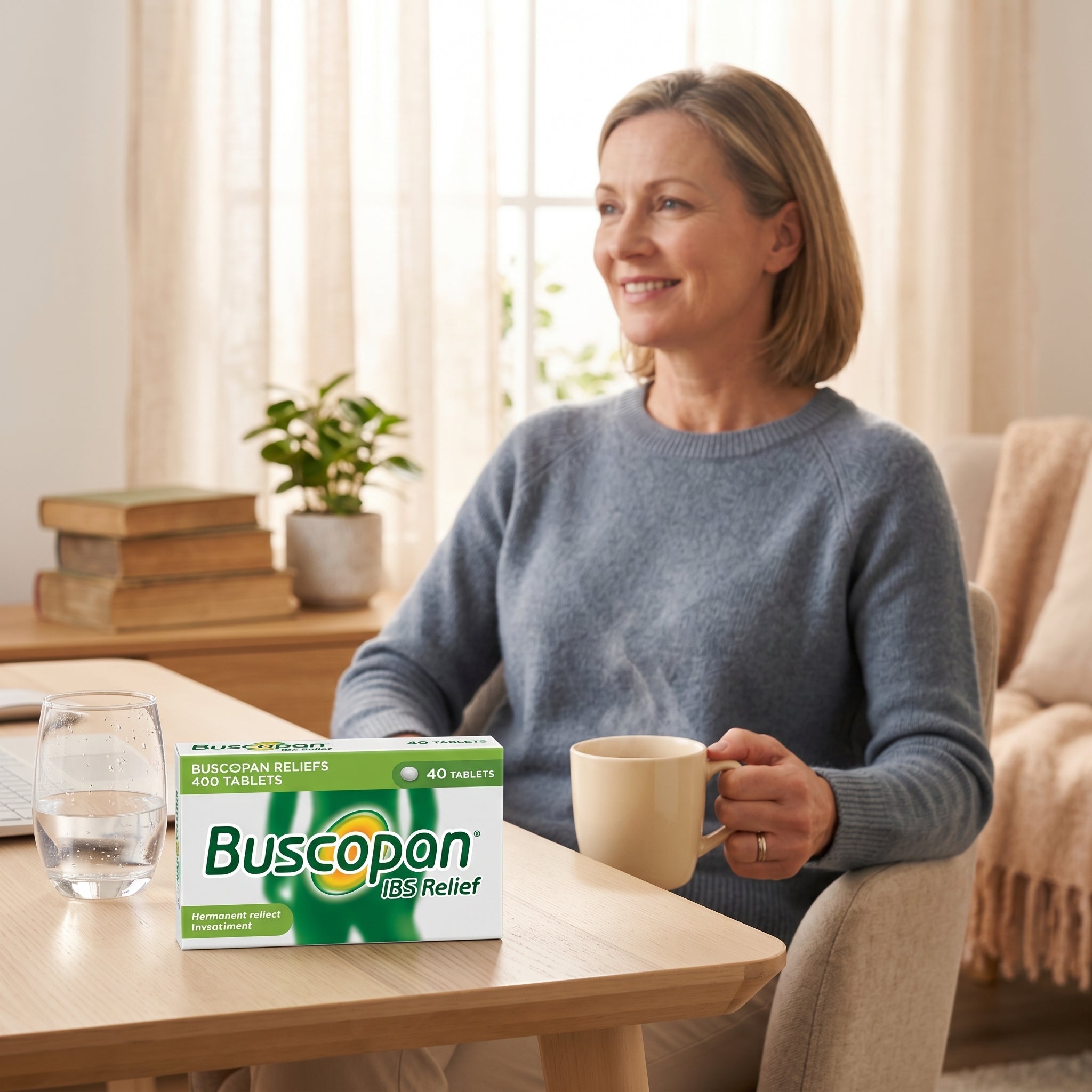 Buscopan IBS Relief Hyoscine Butylbromide 40Tabs