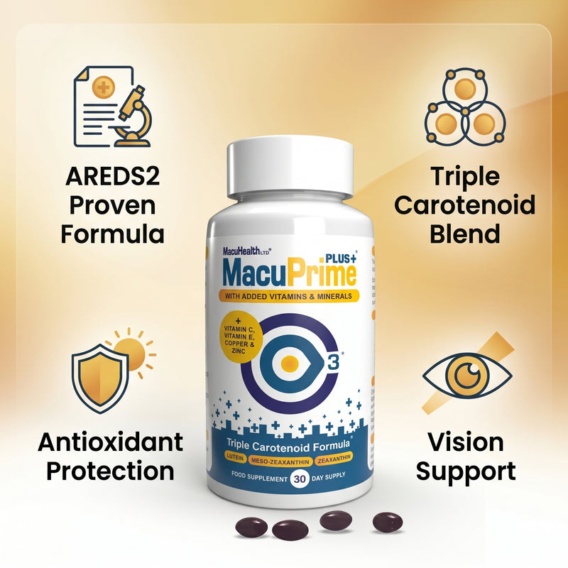 MacuPrime PLUS 30 Days Supply Food Supplement