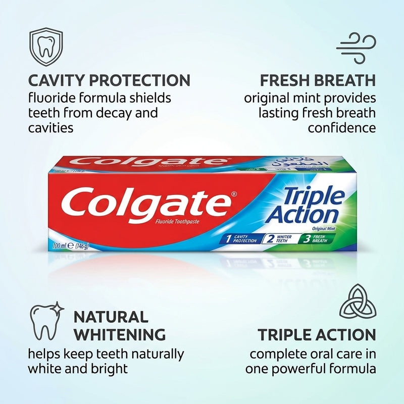 Colgate Triple Action Original Mint 100ml