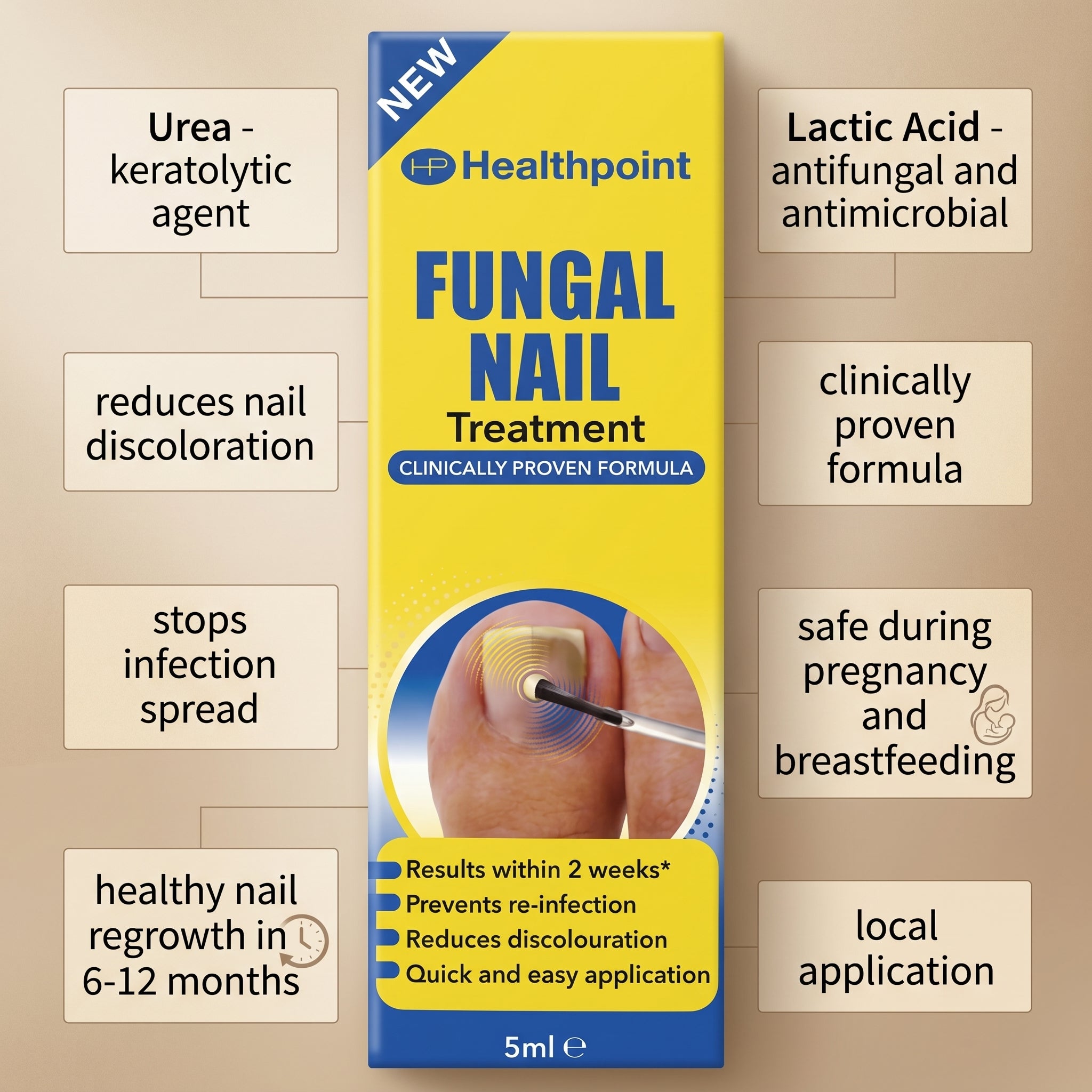 Healthpoint Fungal Nail Treatment 5ml