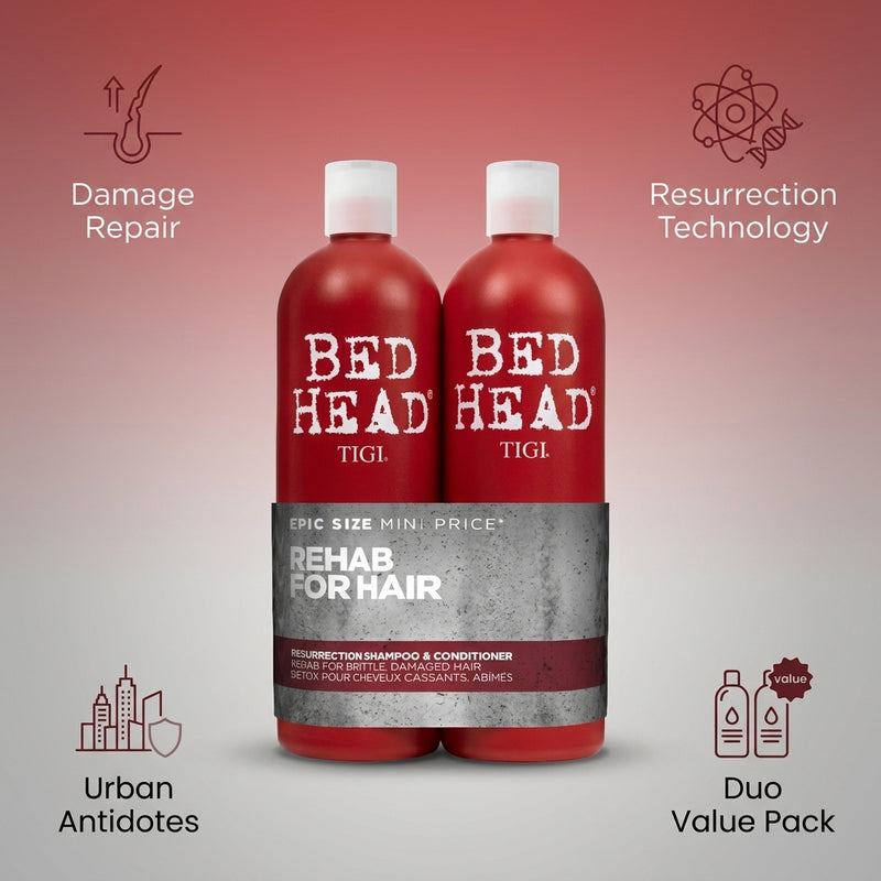 TIGI Bed Head Resurrection Shampoo & Conditioner 1500ml