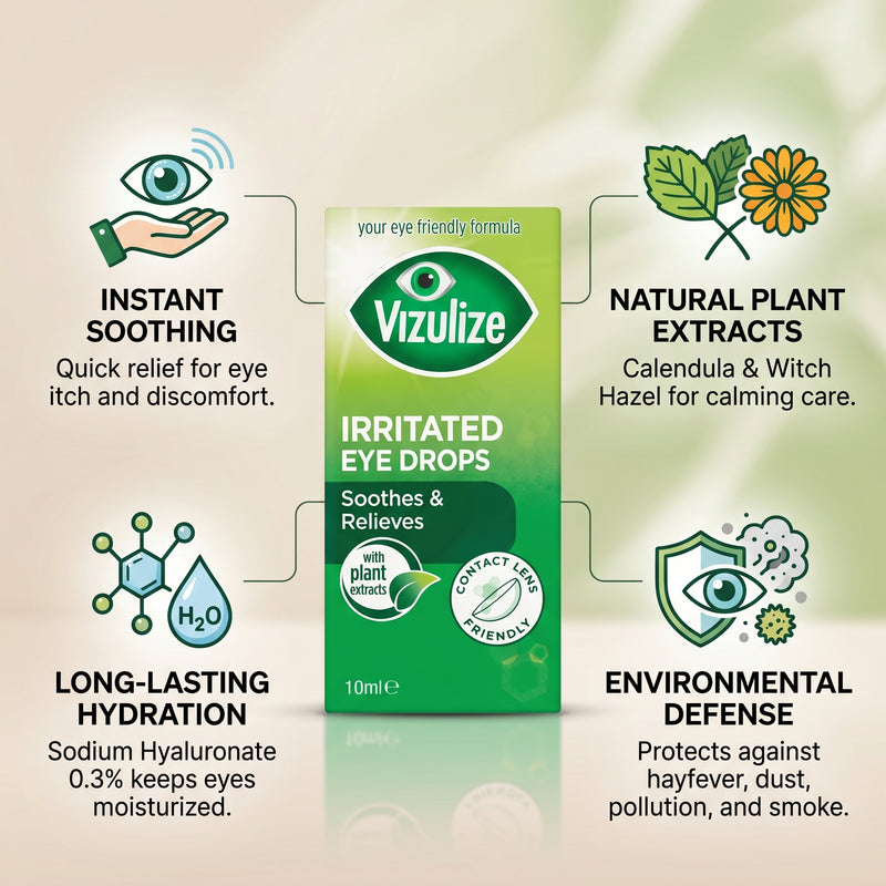 Vizulize Irritated Eye Drops 10ml