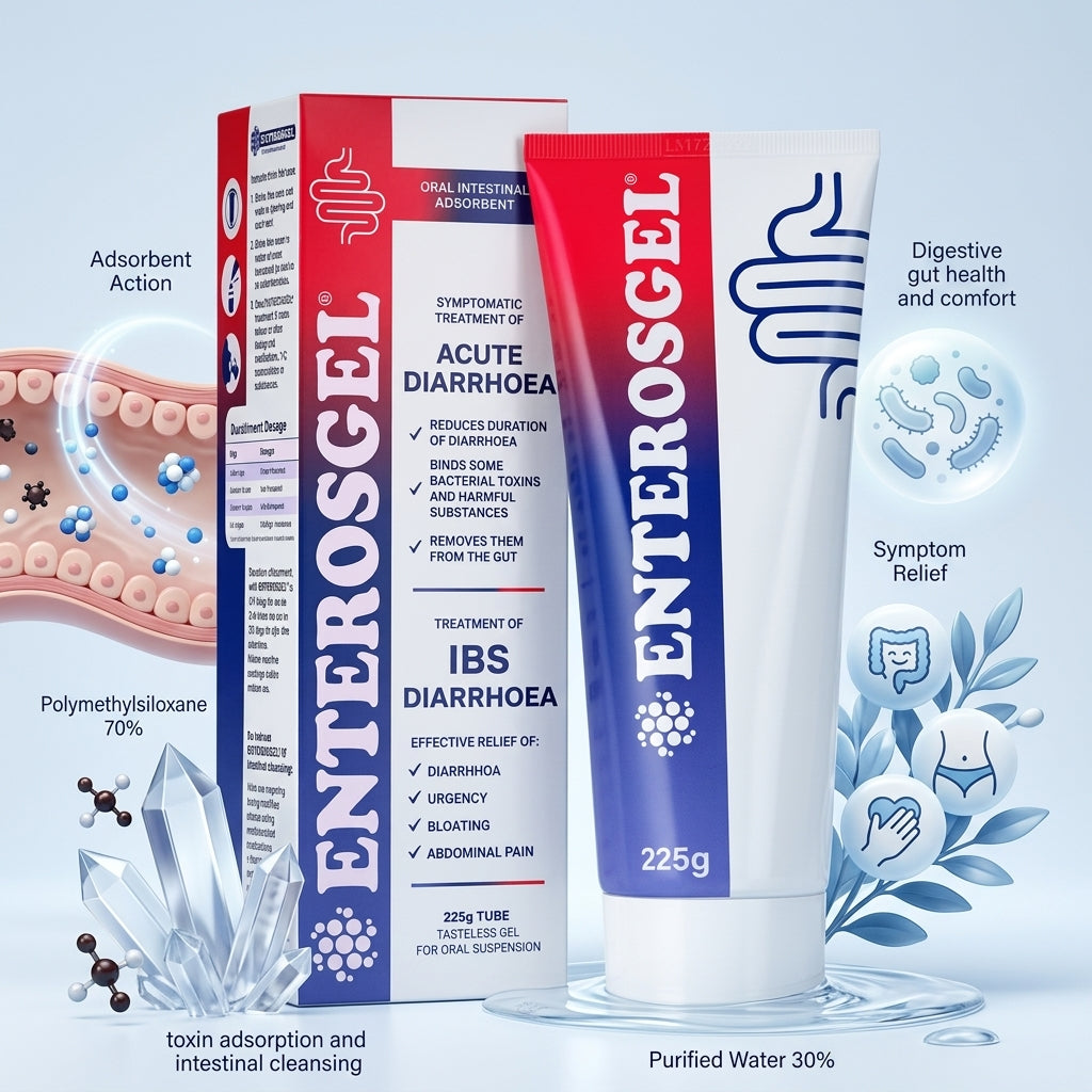 ENTEROSGEL IBS and Diarrhoea Relief 225g