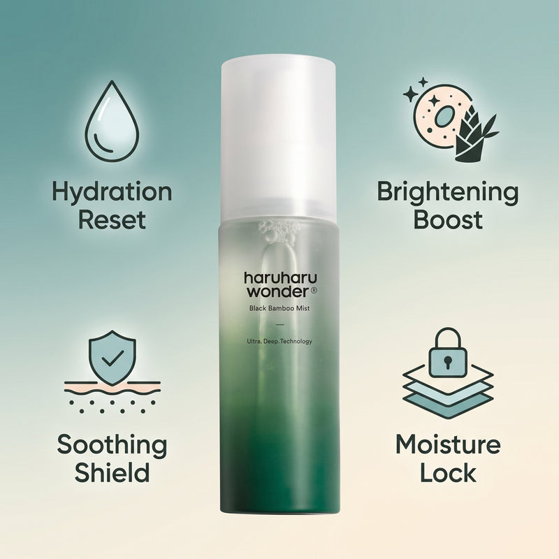 Haruharu Wonder Black Bamboo mist 80ml