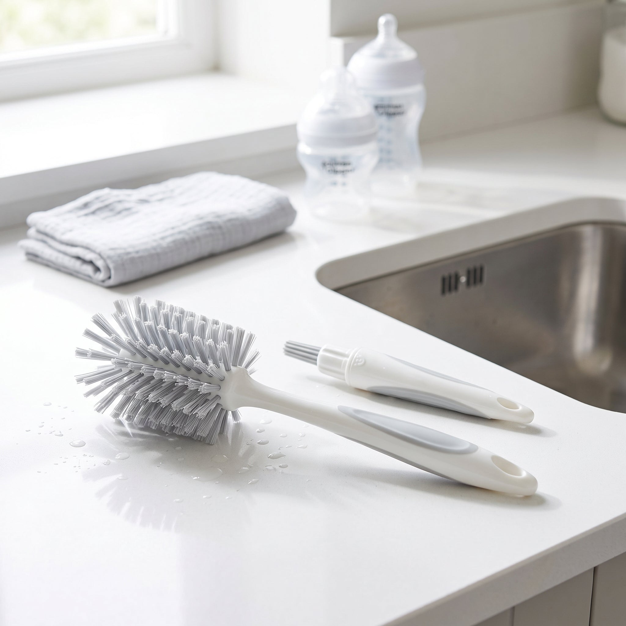Tommee Tippee 2in1 Clean Bottle & Teat Brush