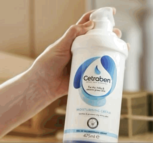 Cetraben Moisturising Cream, For Dry, Itchy, Sensitive & Eczema-Prone Skin, Fragrance Free, 1 x 475ml