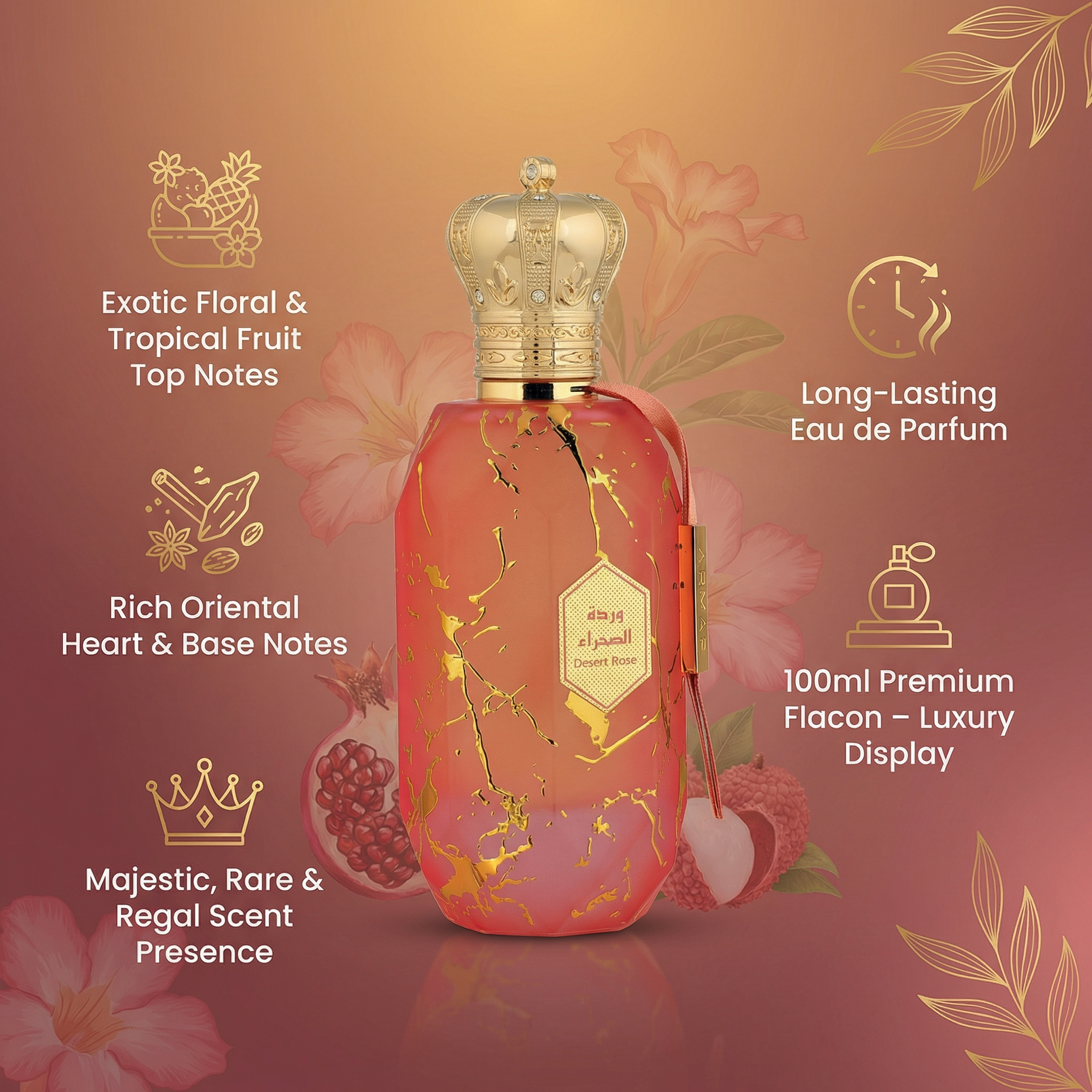 Desert Rose For ARMAF Eter Eau De Parfum 100ml