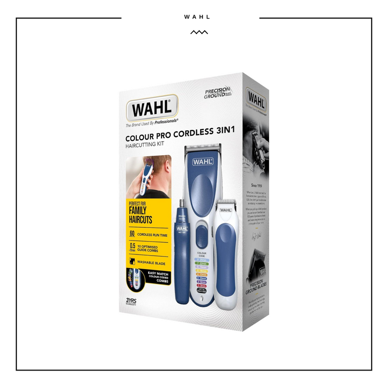 Wahl Colour Pro Cordless 3in1, Haircutting Kit