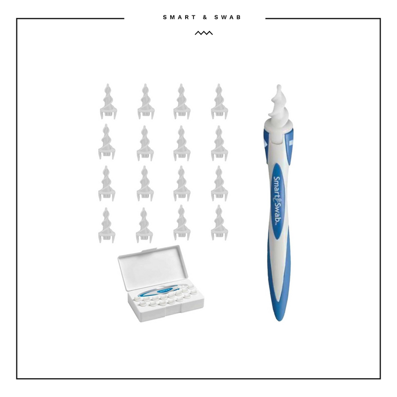 Smart Swab Soft Spiral Ear Cleaner Safe Ear Wax