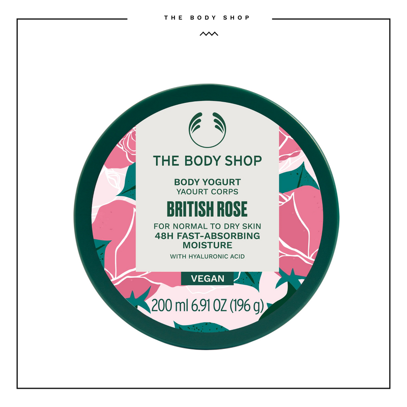 The Body Shop British Rose Body Yogurt, 200 ml