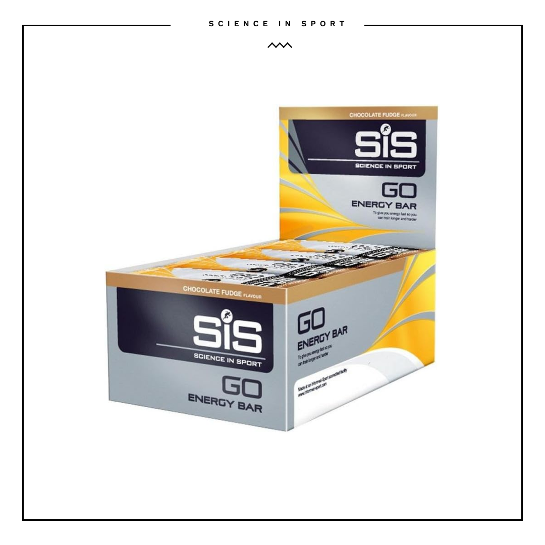 Science In Sport SIS GO Energy Bar Chocolate Fudge 40g Pack of 30