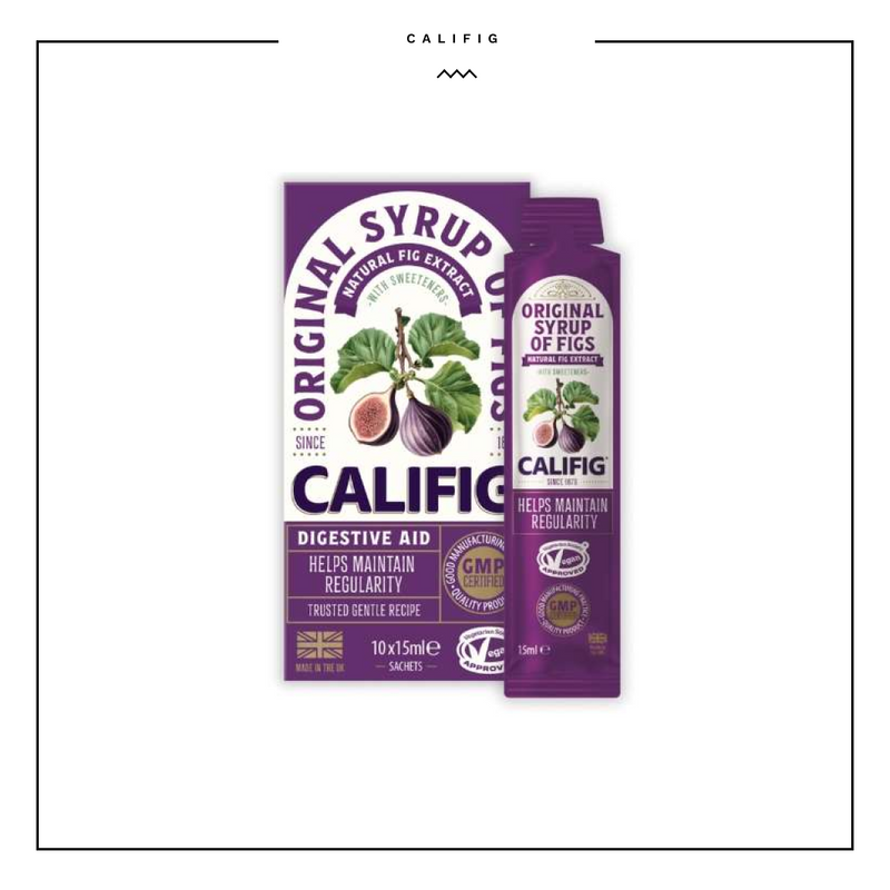 Califig Original Syrup Of Figs Digestive Aid 10x15ml Sachets