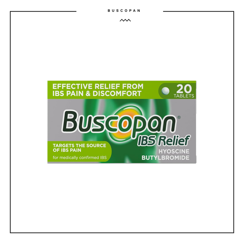 Buscopan IBS Relief Hyoscine Butylbromide 20Tabs