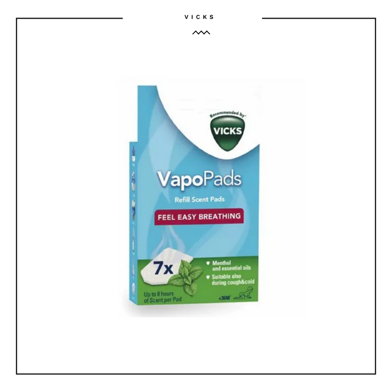 Vicks VapoPads Menthol Scented Refills 7Pads