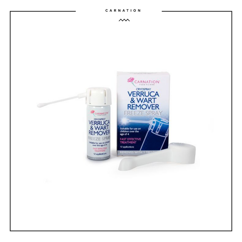 Carnation Cryospray Verruca and Wart Remover Freeze Spray 50ml