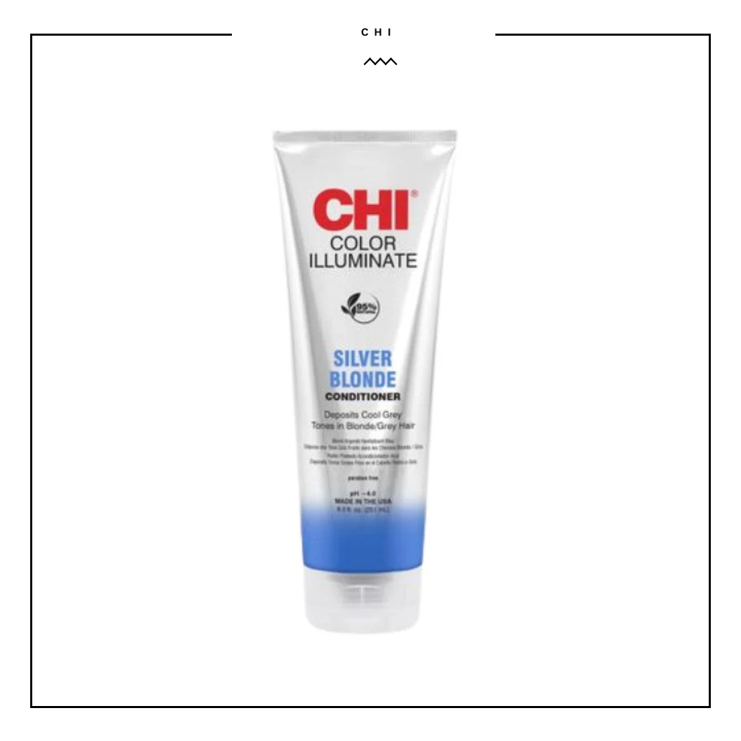 CHI COLOR ILLUMINATE CONDITIONER - SILVER BLOND 251ML