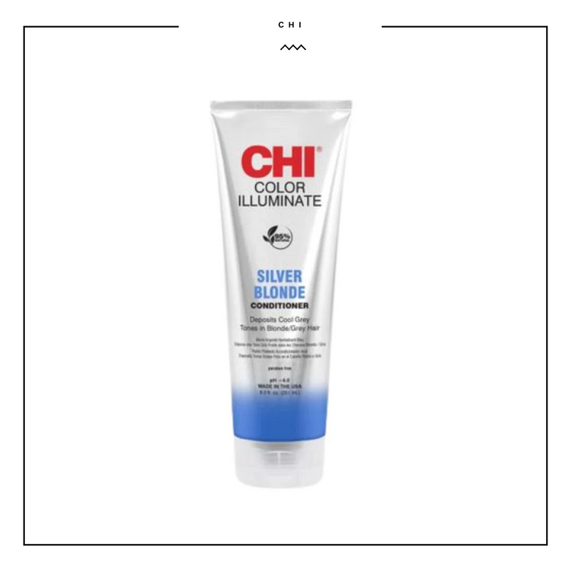 CHI COLOR ILLUMINATE CONDITIONER - SILVER BLOND 251ML