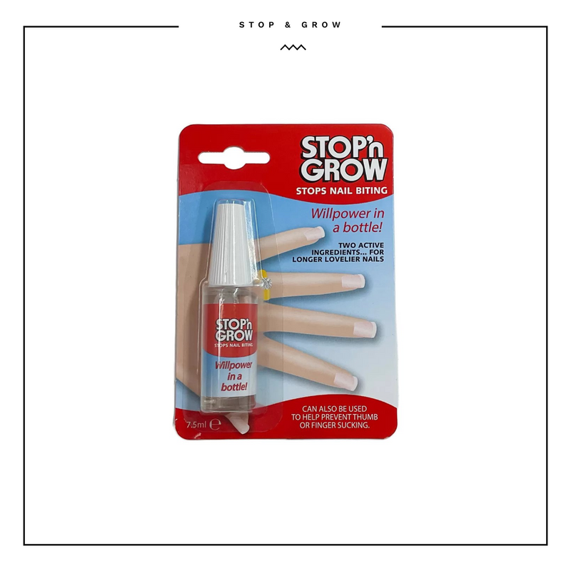 Stop N Grow Stops Nail Biting Deterrent 7.5ml