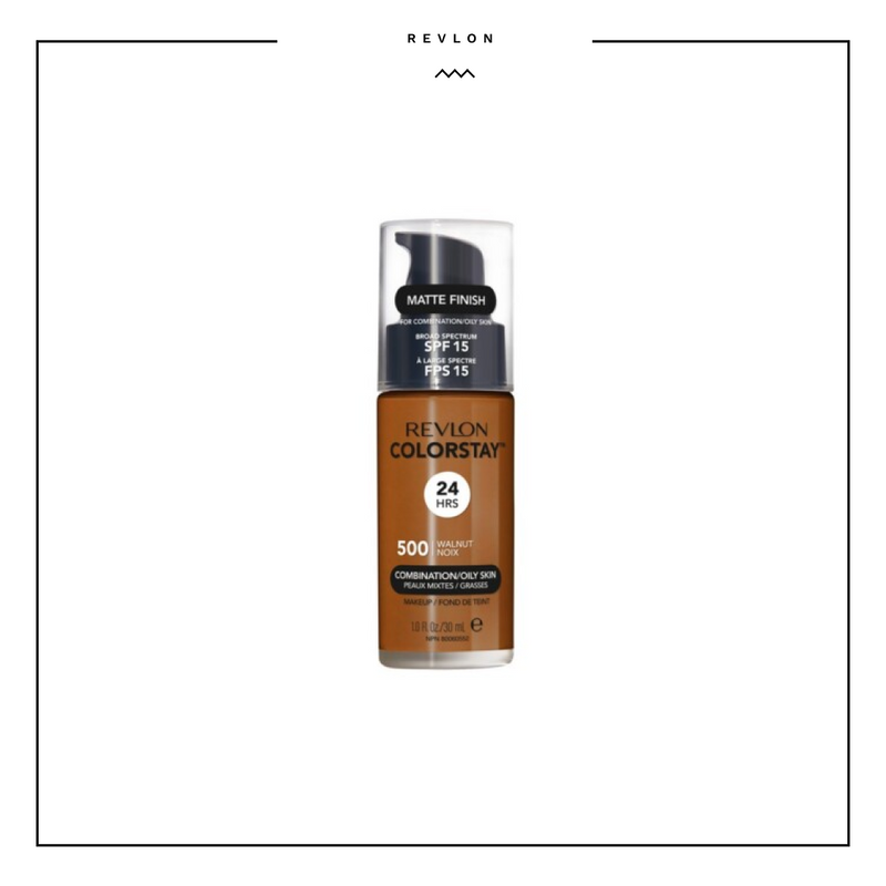 Revlon ColorStay 24hrs 500 Walnut Noix Conbination/Oily Skin 30ml