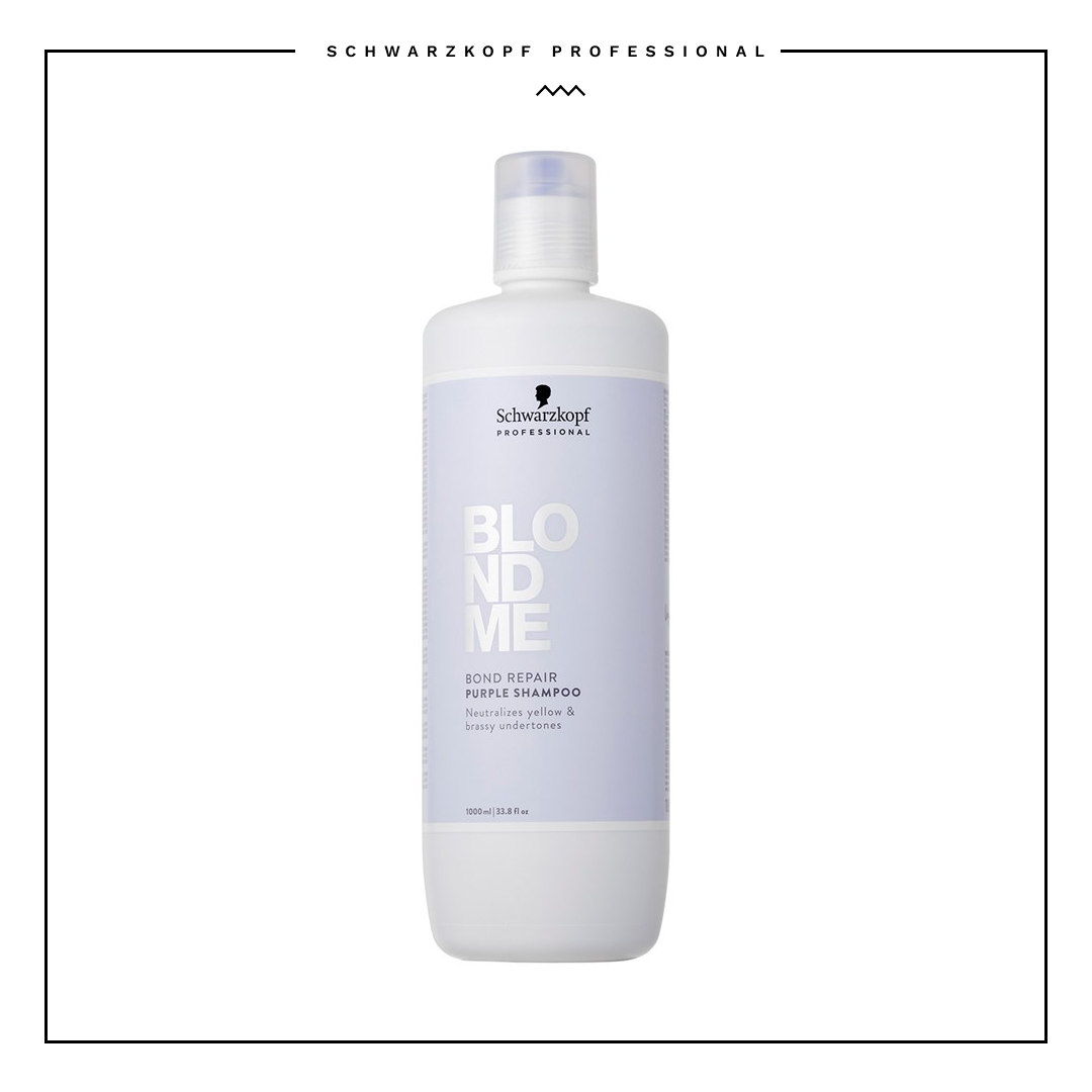 BLONDME Bond Repair Purple Shampoo 1000ml