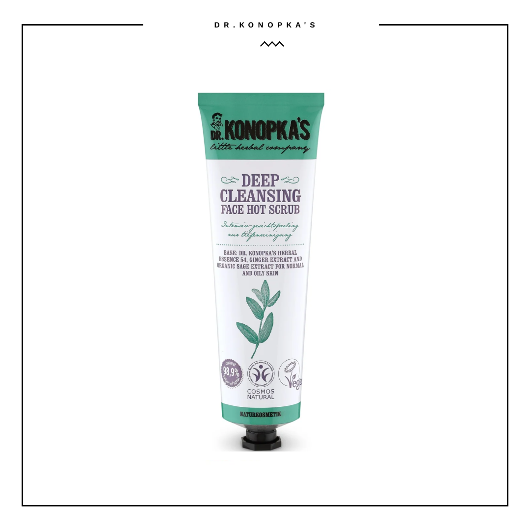 Dr.Konopka's Deep Cleansing Face Hot Scrub, 75 ml