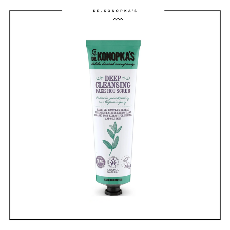 Dr.Konopka's Deep Cleansing Face Hot Scrub, 75 ml