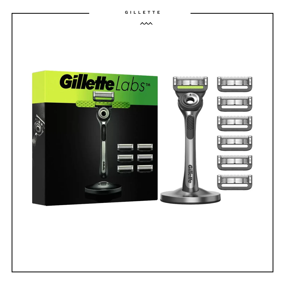 Gillette Labs Big Blade Pack Handle + 7 Blades