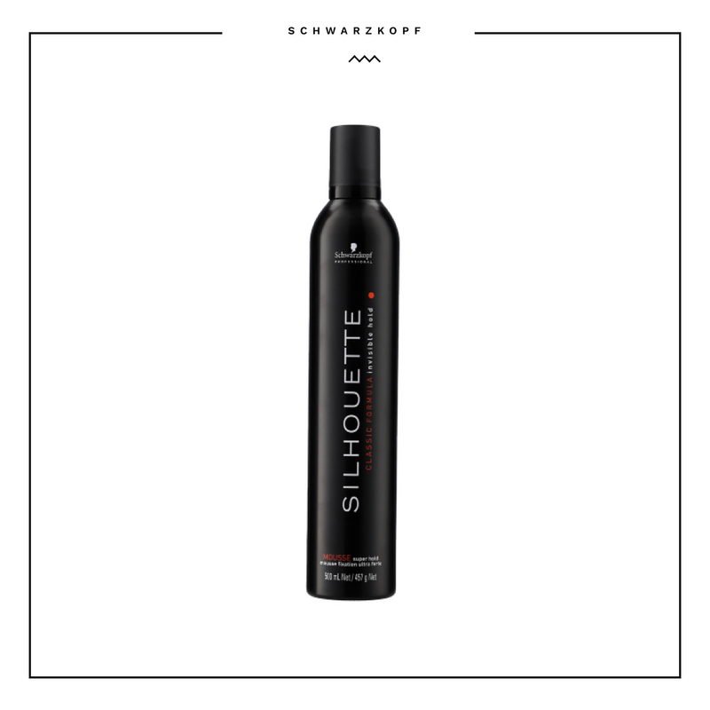 Schwarzkopf Silhouette Classic Formula Invisible Hold Mousse 500ml