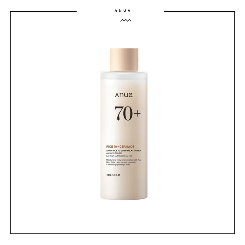 Anua 70+ Ceramide Glow Milky Toner 150ml