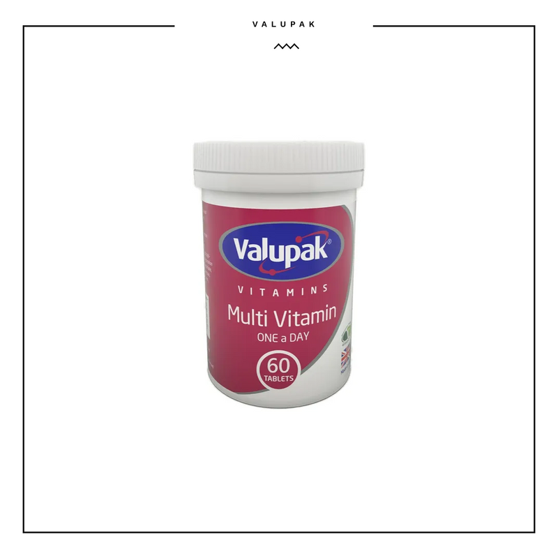 Valupak Multi Vitamins one a day 60tabs