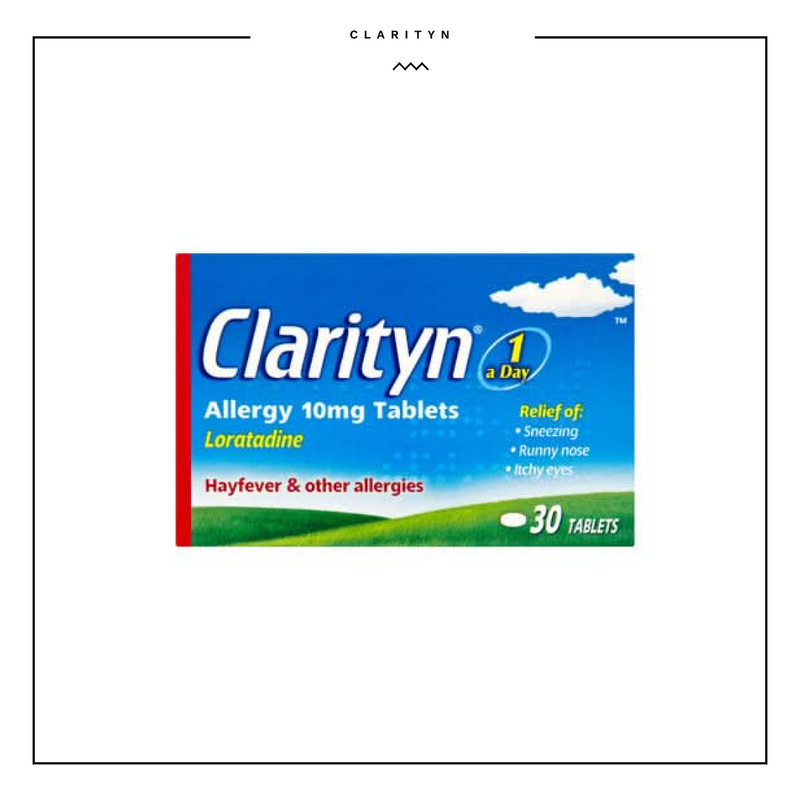 Clarityn 1 a day Allergy 10mg tablets Loratadine Hayfever & Other Allergies 30 Tablets