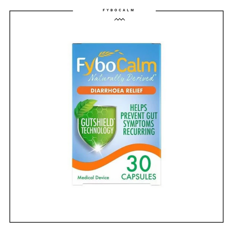 Fybocalm Diarrhoea Relief Capsules 30caps