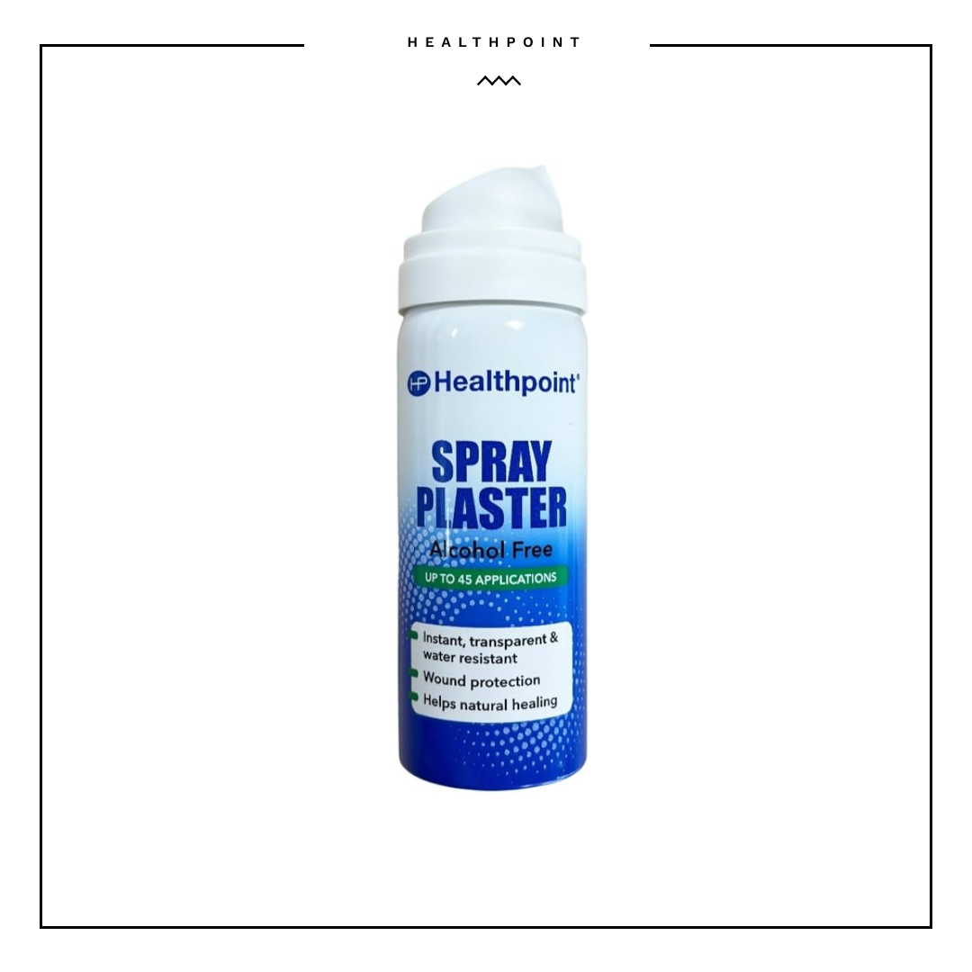 Spray Plaster Transparent Film Graze Cuts - Alcohol Free 40ml